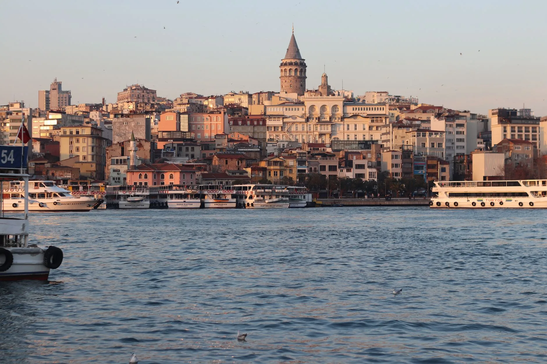 Galata'dan Haliç'e